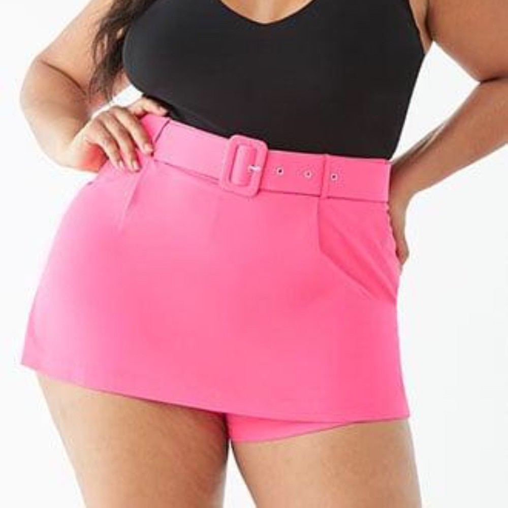 NWT Hot pink mini skort
